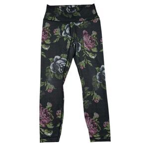 Lululemon Wunder Under Garden Party Floral Leggings Size 8